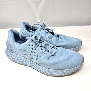 NoBull Unisex Ripstop Runner Shoes Men’s 9.5 Women’s 11 Light Blue Crossfit Gym.